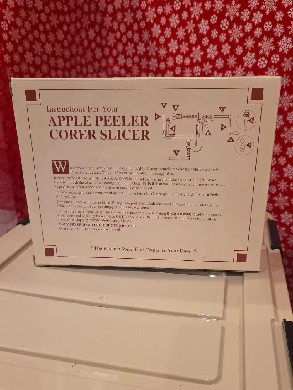 The Pampered Chef Apple Peeler Corer Slicer
